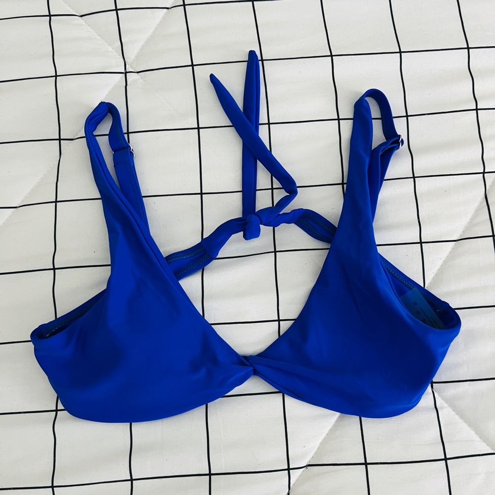 Royal blue swim suit - size M